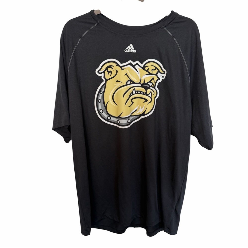 Adidas Black Bulldog Logo Short Sleeve T-Shirt